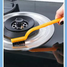 Pack of 3 Mini Wire Brush Cleaning Tool Kit Brass, Nylon & Stainless Steel Bristles | Multi-Purpose Stove, Kitchen, Rust & Gas Burner Cleaning Brushes for Home and Car Use